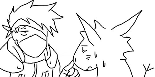 Kakashi's Swinging On A Star