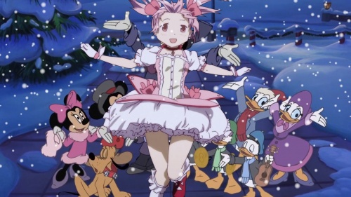 Madoka Magica Mickey Mouse Christmas Special