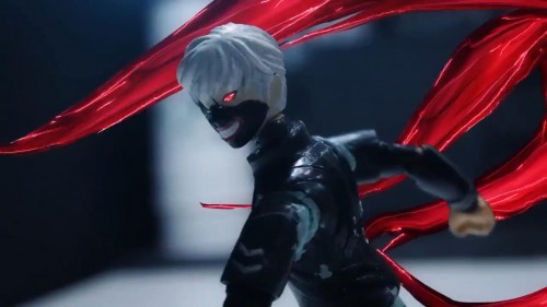 Kaneki vs Arima Tokyo Ghoul stop motion