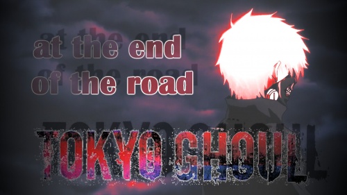 at the end  of the road