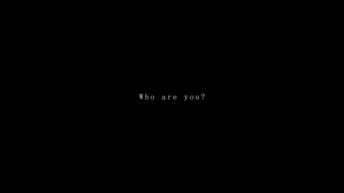 Who are you?