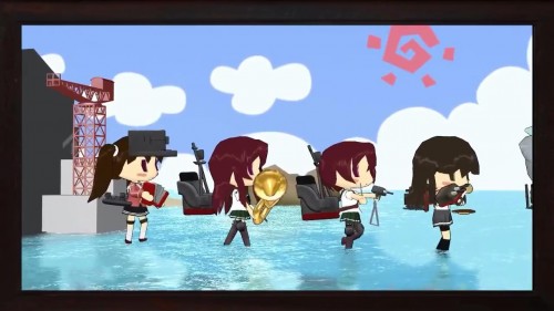 艦へちょで行進してみた