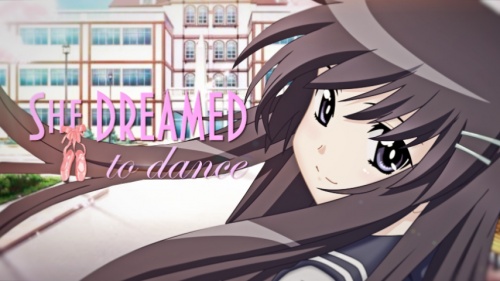 She dreamed to dance