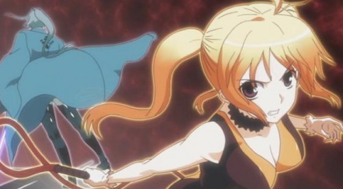 Crimson fight of deadly beauties